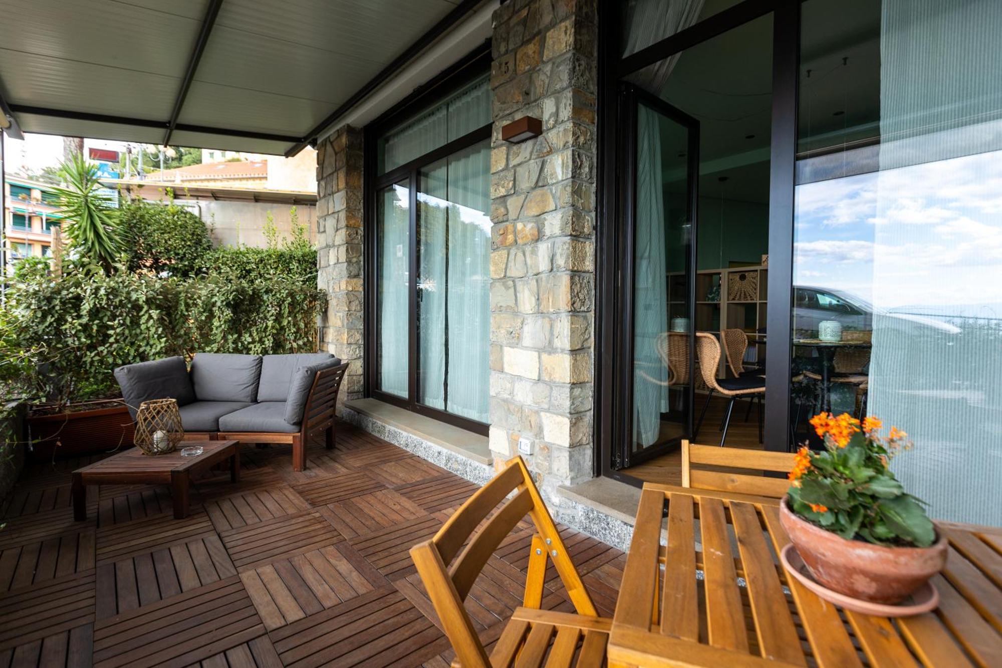 La Casa Che T'Ama A Ruta Di Camogli Villa Exterior foto